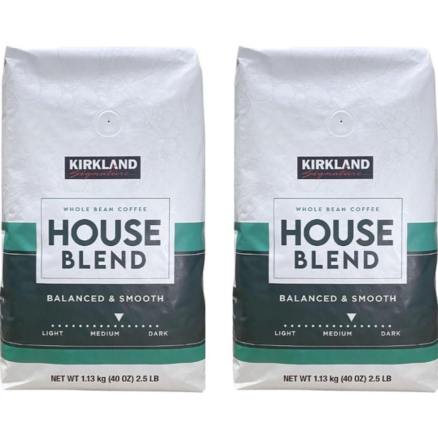 カークランド コーヒー豆 ハウスブレンド 1.13kg 2個 【公式通販】