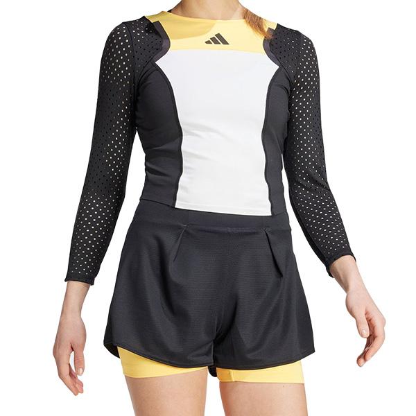 タグ付き未使用　アディダス　テニス　バトミントン　ウェアー　デサント　希少　M adidas（アディダス） テニス・バドミントンウェア『レディース