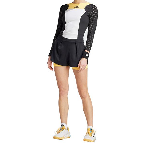 タグ付き未使用　アディダス　テニス　バトミントン　ウェアー　デサント　希少　M adidas（アディダス） テニス・バドミントンウェア『レディース