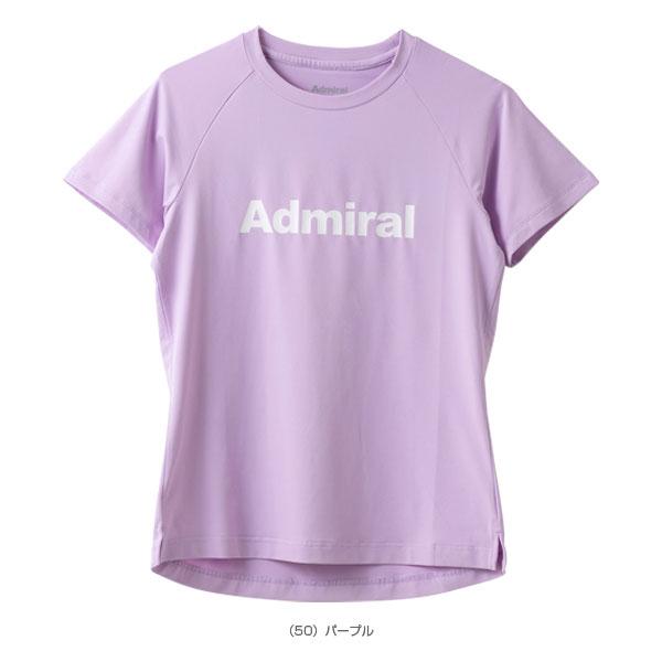 アドミラルレディースT   A T L A315 ベーシックフロントロゴ ポロシャツADLA315 – ADMIRAL