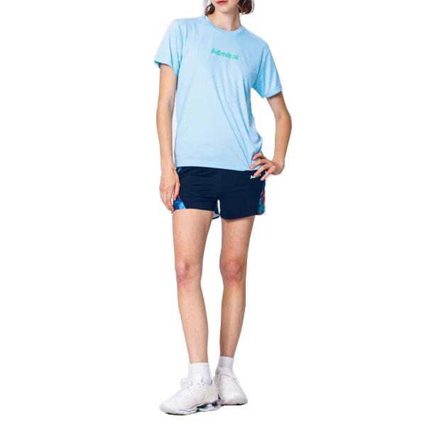 Admiral テニスレディースTシャツとショーツのセットアップ Admiral テニスレディースTシャツとショーツのセットアップ