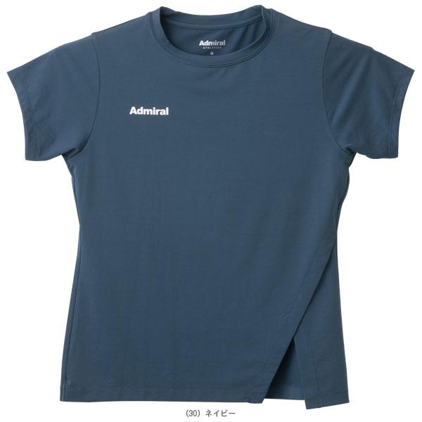 Admiral ATLA508 レディース Tシャツ L ネイビー Admiral（アドミラル） アドミラル『Admiral』 テニスウェア