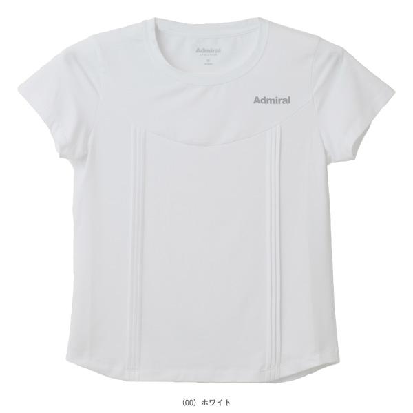 新品未使用　Admiral ATLA543 テニス レディスシャツ M ホワイト Admiral アドミラル『Admiral』 テニスウェア『レディース