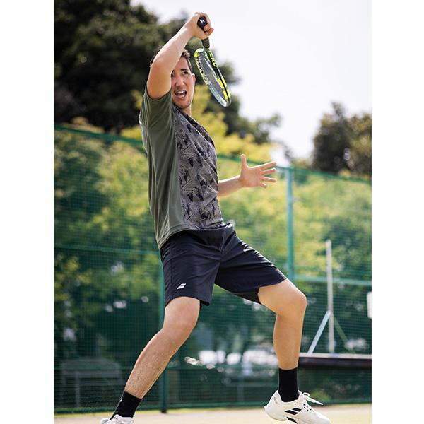 バボラ テニスウェア『メンズ/ユニ』  クラブレンジ 半袖シャツ CLUB SHORT SLEEVE SHIRT ユニセックス BUG6311C_10
