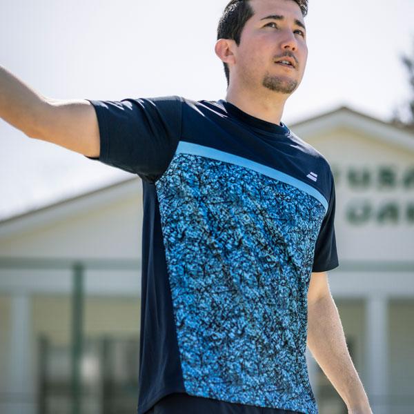 本日お値下げ　テニスウェア　バボラ　セット Babolat バボラ テニスウェア『メンズ/ユニ』 クラブレンジ 半袖