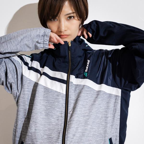 バボラ テニスウェア『メンズ/ユニ』  クラブレンジ ウィンドブレーカージャケット TEAM JACKETユニセックス BUT1160Cの画像