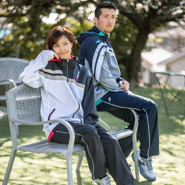 Babolat 赤色スプラッター柄テニスウェアセット Babolat（バボラ