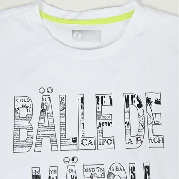 バルデマッチ テニス・バドミントンウェア『メンズ/ユニ』  デザインロゴTシャツ/メンズ『BDM-B1105』｜luckpiece｜09