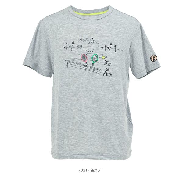 バルデマッチ テニス・バドミントンウェア『メンズ/ユニ』  プリントTシャツ/メンズ『BDM-B1108』｜luckpiece｜04