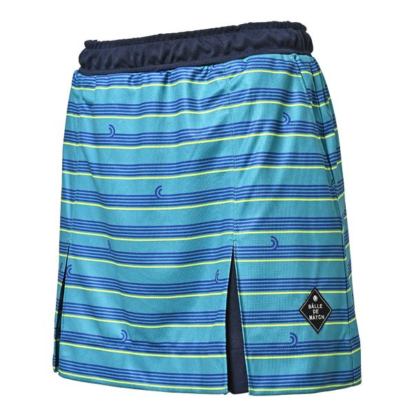 バルデマッチ テニス・バドミントンウェア『レディース』 ボーダー