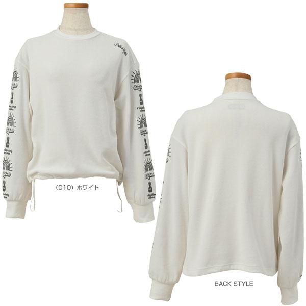 [バルデマッチ テニス・バドミントンウェア（レディース）]ワッフルトレーナー／レディース（BDM-D1215） バルデマッチ テニス・バドミントンウェア『レディース』 ワッフル