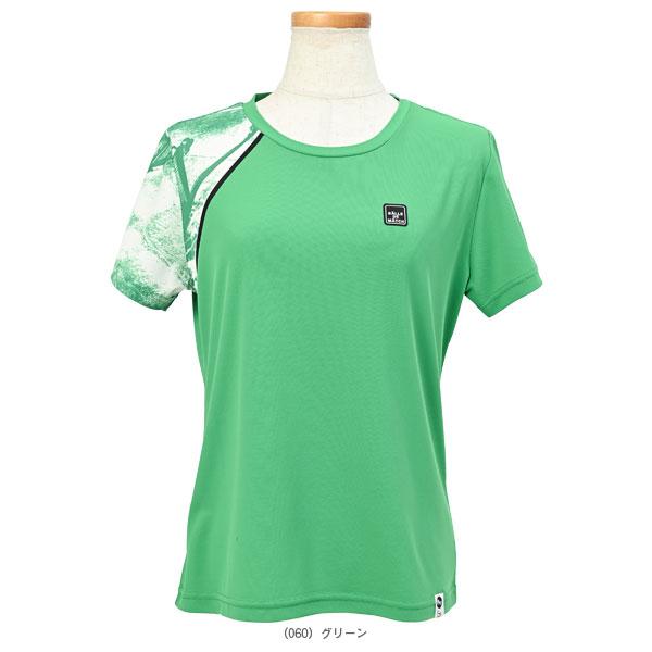 バルデマッチ テニスウェア『レディース』 袖切替ゲームシャツ