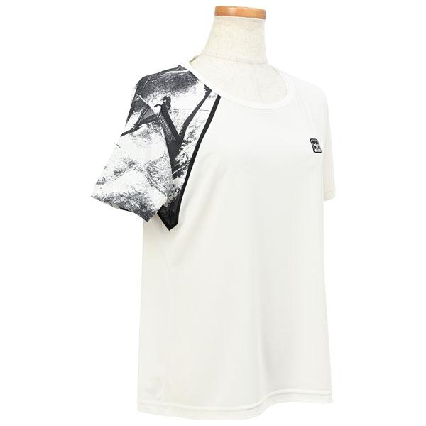 バルデマッチ テニスウェア『レディース』 袖切替ゲームシャツ