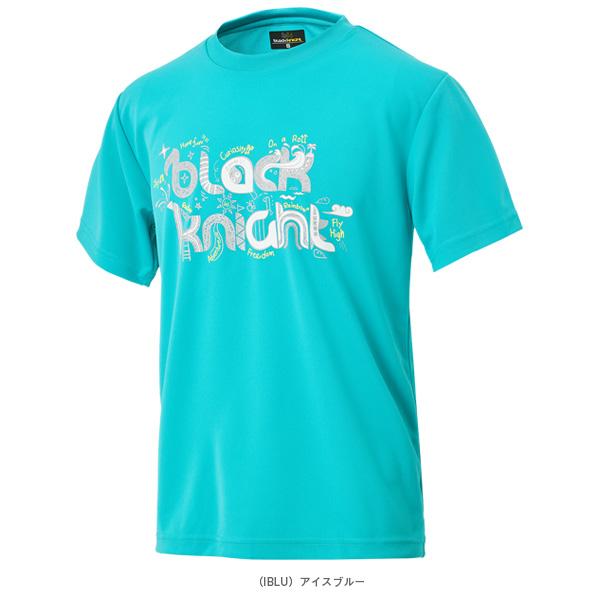 ブラックナイト バドミントンウェア『ジュニア』  ドライTシャツ ジュニア T-4103U | black knight | 04