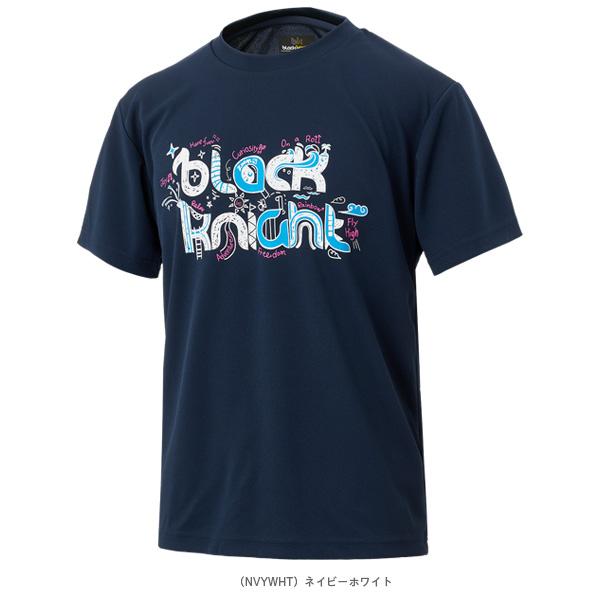 ブラックナイト バドミントンウェア『ジュニア』  ドライTシャツ ジュニア T-4103U | black knight | 05