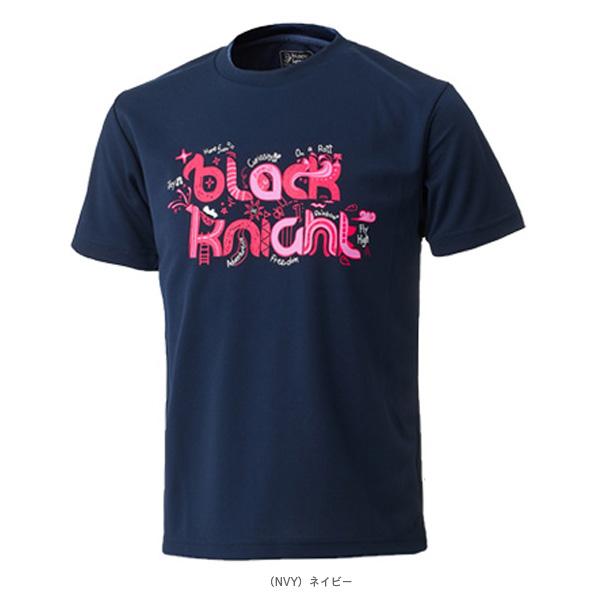 ブラックナイト バドミントンウェア『ジュニア』  ドライTシャツ ジュニア T-4103U | black knight | 06