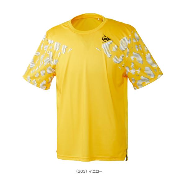 ダンロップ テニス・バドミントンウェア『メンズ/ユニ』  GAME SHIRT/ゲームシャツ/ユニセックス『DAP-1202』｜luckpiece｜02