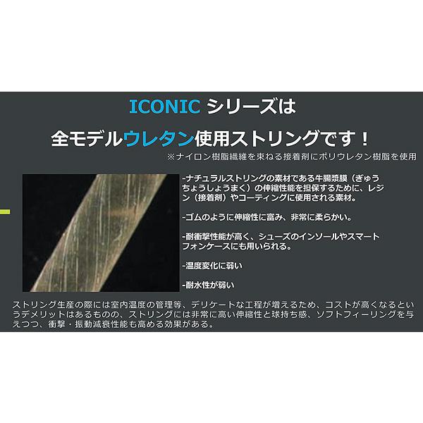 ダンロップ テニスストリング『ロール他』 アイコニックスピード 