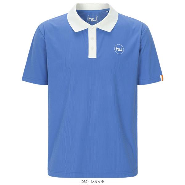 heJ. テニスウェア『メンズ/ユニ』  タイムレスポロ TIMELESS POLO ユニセックス HEJ-25003_1
