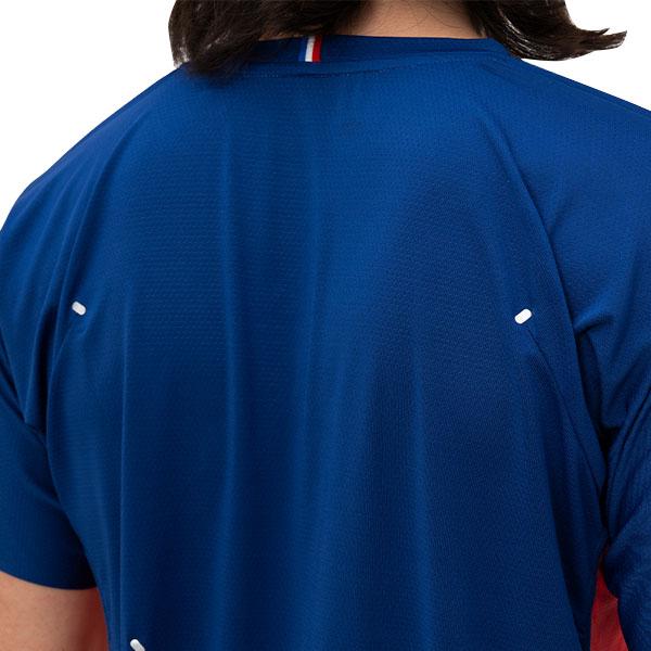 ルコック テニス・バドミントンウェア（メンズ/ユニ）  Aile forme ゲームシャツ／メンズ（QTMXJA01）｜luckpiece｜08