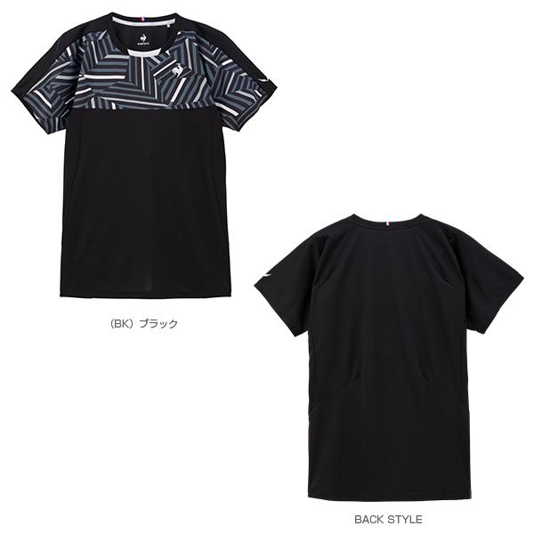 ルコック テニス・バドミントンウェア（メンズ/ユニ）  Aile forme ゲームシャツ／メンズ（QTMXJA02）｜luckpiece｜02