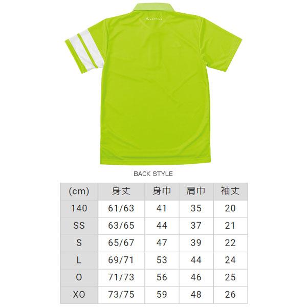 ルーセント テニスウェア『メンズ/ユニ』  ゲームシャツ/ユニセックス『XLP-831』｜luckpiece｜05