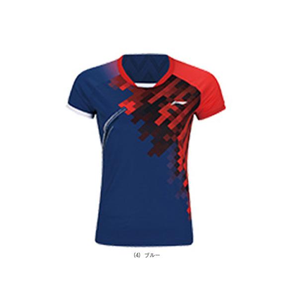 リーニン　Tシャツ　卓球　テニス　バトミントン LI-NING リーニン テニス・バドミントンウェア『レディース』 ゲーム