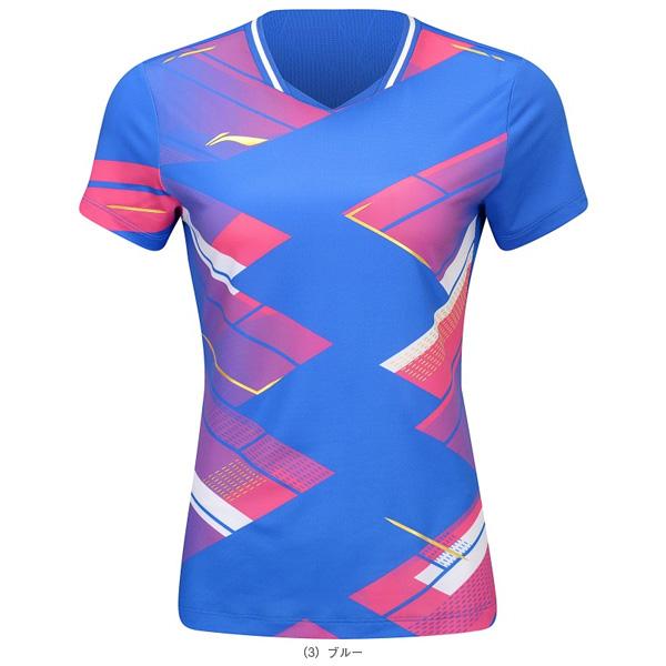 リーニン ゲームシャツ L バドミントンウェア 14107】 LI-NING ゲームシャツ バドミントンウェア(ユニ/メンズ