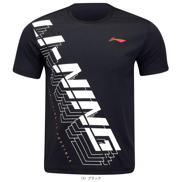 リーニン　Tシャツ　卓球　テニス　バトミントン LI-NING リーニン バドミントンウェア『メンズ/ユニ』 トレーニングT