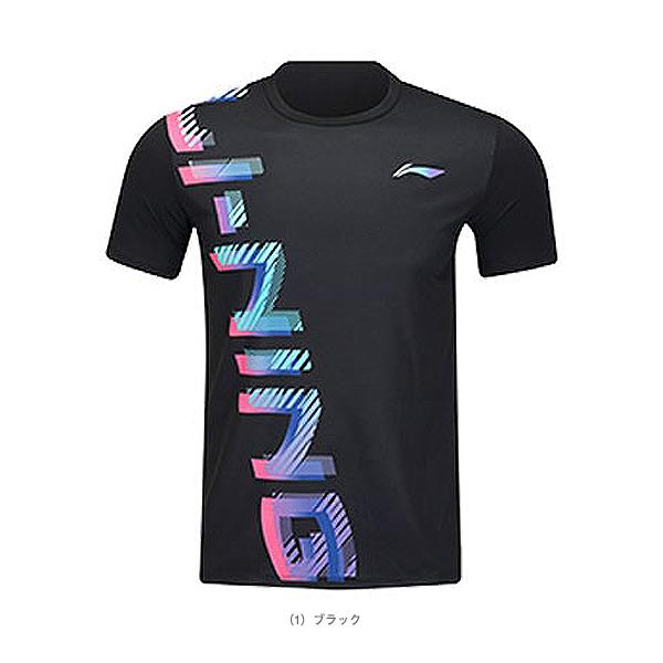 リーニン　Tシャツ　卓球　テニス　バトミントン LI-NING リーニン バドミントンウェア『メンズ/ユニ