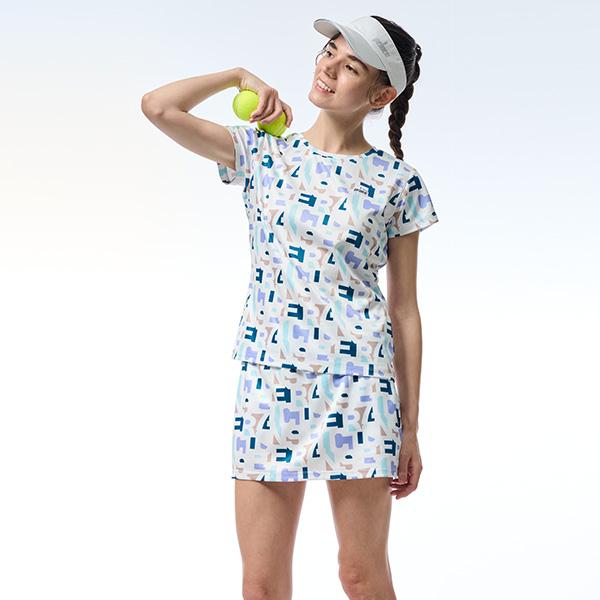 まーこちゃんPrince テニスウェア　ゲームシャツLLキュロットパンツL まーこちゃんPrince テニスウェア ゲームシャツLLキュロット