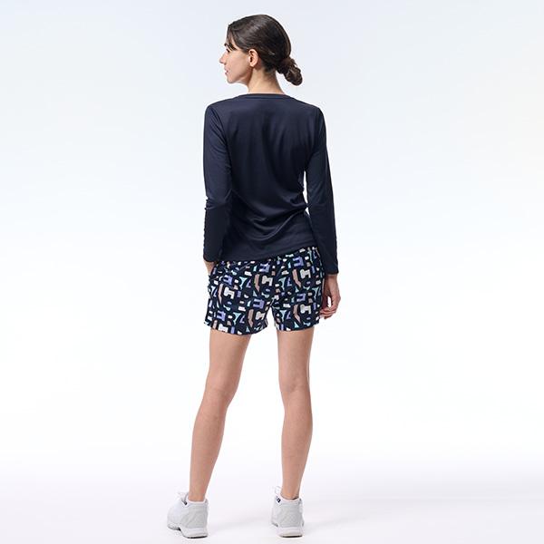 プリンス　テニスウェア レディースTシャツとショートパンツ セット　Lサイズ プリンス ウェア（レディース） ]ショートパンツ レディース WF5344