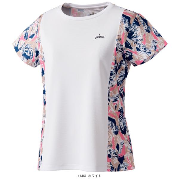 プリンス　prince テニスウェアセット レディース L 花柄 ホワイト Prince（プリンス） テニスウェア『レディース』 2026年02月下旬