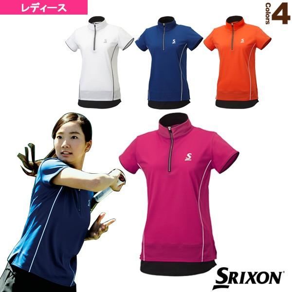 スリクソン テニス・バドミントンウェア(レディース) ジップシャツ/レディース(SDP-1761W)テニスウェア女性用 スリクソン テニス・バドミントンウェア(レディース) ジップシャツ/レディース(SDP-1761W)テニスウェア女性用
