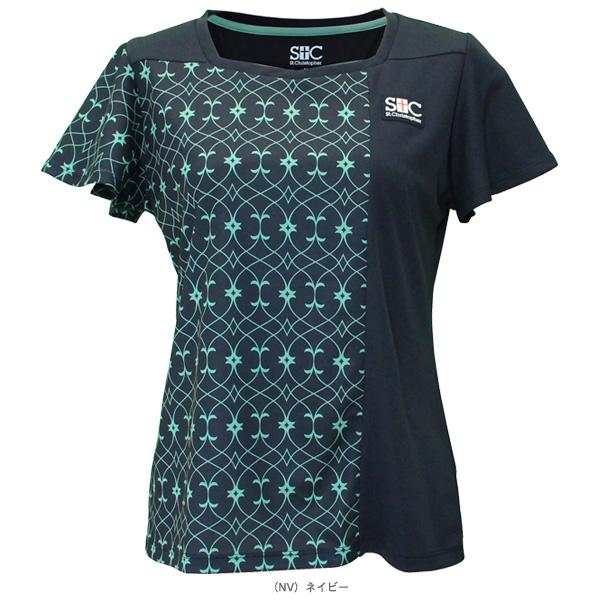 セントクリストファー レディーステニスウエア ゲームシャツスコートセットアップM St.Christopher（セントクリストファー） テニスウェア『レディース