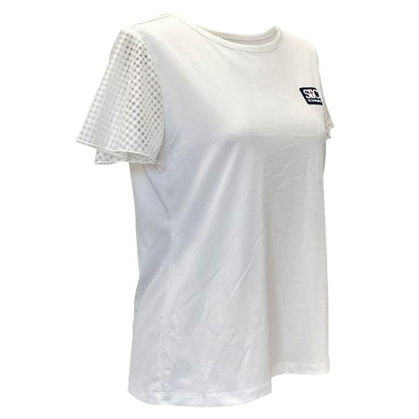 セントクリストファー テニスウェア『レディース』  See-through sleevesシャツ レディース STC-BFW2071_15