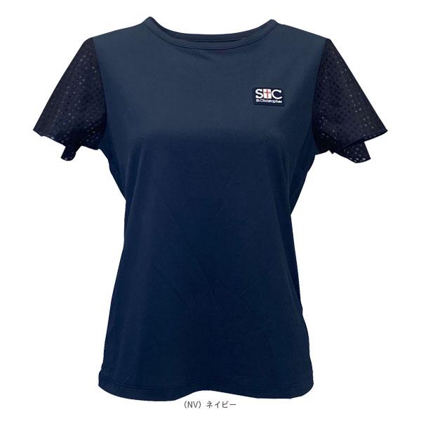 セントクリストファー テニスウェア『レディース』  See-through sleevesシャツ レディース STC-BFW2071_1