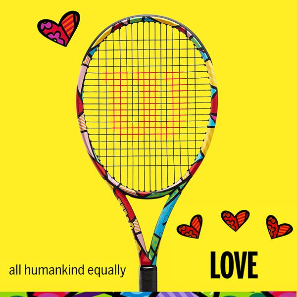 ウィルソン テニスラケット Ultra 100 Romero Britto ロメロ ブリットデザイン Wr Wil Wr テニス バドミントン Luckpiece 通販 Yahoo ショッピング