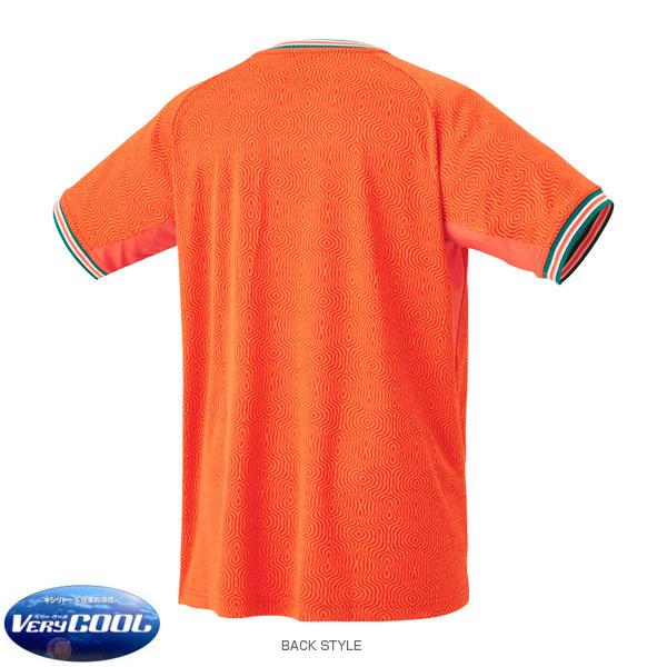 ヨネックス テニス・バドミントンウェア『メンズ/ユニ』  ゲームシャツ/フィットスタイル/ユニセックス『10560』｜luckpiece｜04