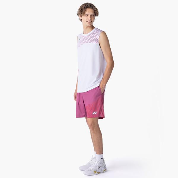 YONEX ノースリーブウェア ピンク YONEX（ヨネックス） バドミントンウェア『メンズ/ユニ』 ゲームシャツ