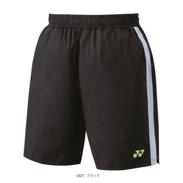 ヨネックス　ニットハーフパンツ　15166 ブラック Oサイズ YONEX（ヨネックス） テニスウェア『メンズ/ユニ』 ニットハーフパンツ