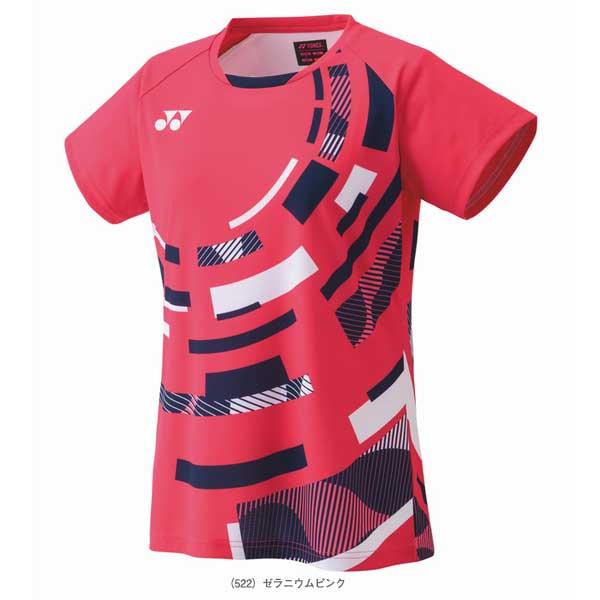 美品！ YONEX バドミントンウェアレディース YONEX 20739 ウィメンズゲームシャツ バドミントンウェア(レディース