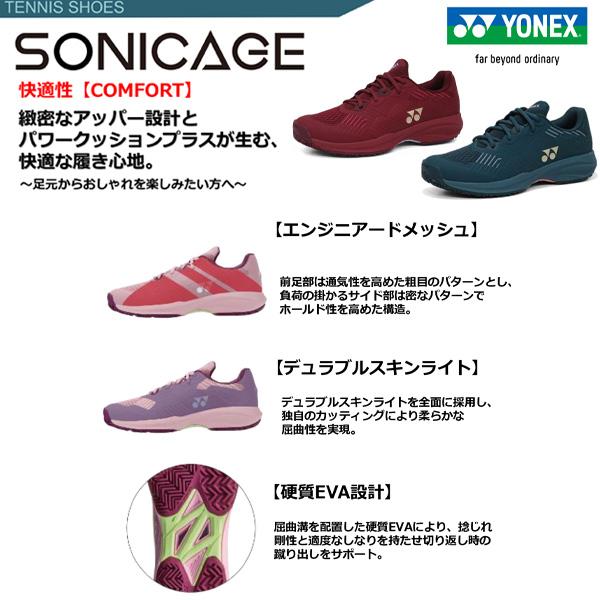 YONEX（ヨネックス） テニスシューズ パワークッションソニケージ