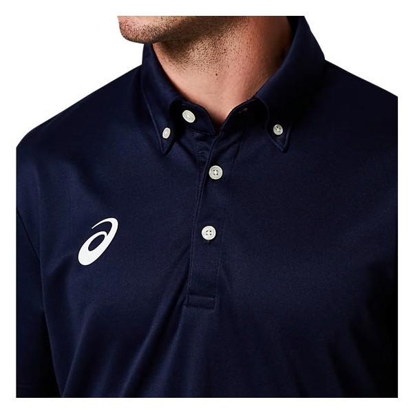 ASICS（アシックス） 半袖 ポロシャツ ボタンダウンシャツ 2031A682