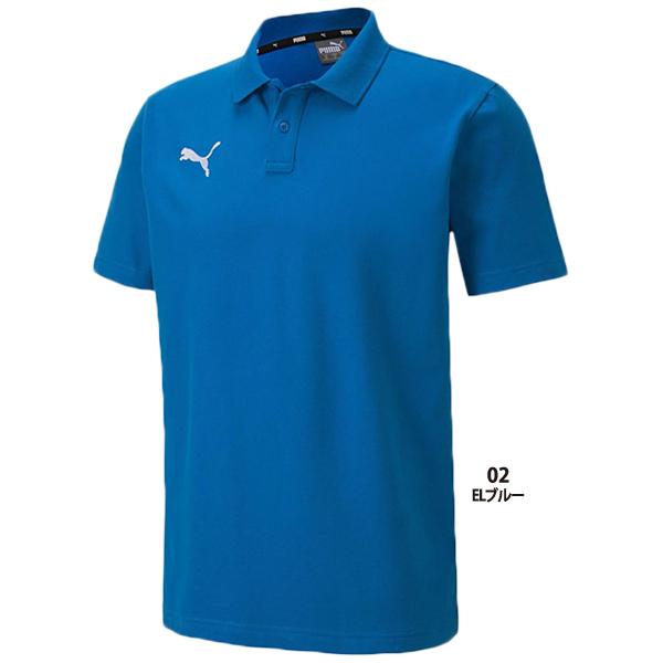 PUMA（プーマ） 半袖 ポロシャツ ワンポイント ロゴ メンズ 656978