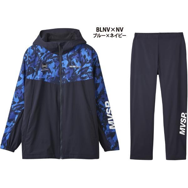 デサント DESCENTE Move Sport ムーブスポーツ HEATNAVI 総柄グラフィック フルジップフーディー パンツセット DMMWJF30 DMMWJG30｜lucksports｜04