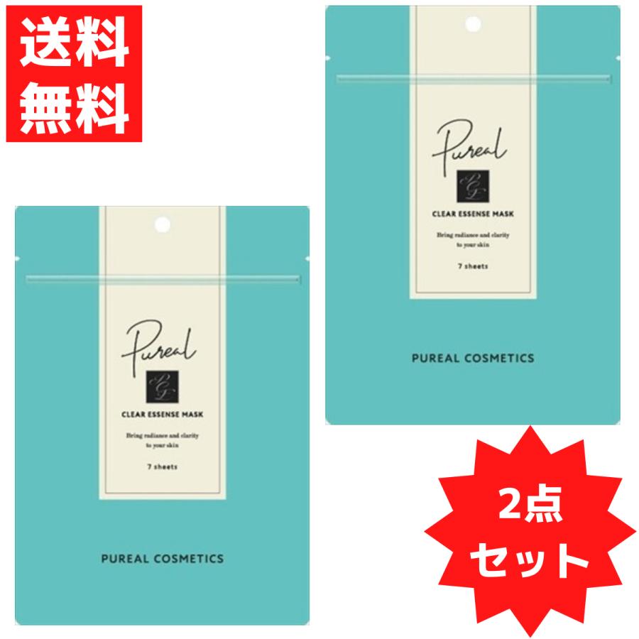 ピュレア クリアエッセンスマスク 15袋 ピュレア シートマスク クリアエッセンスマスク シートパック