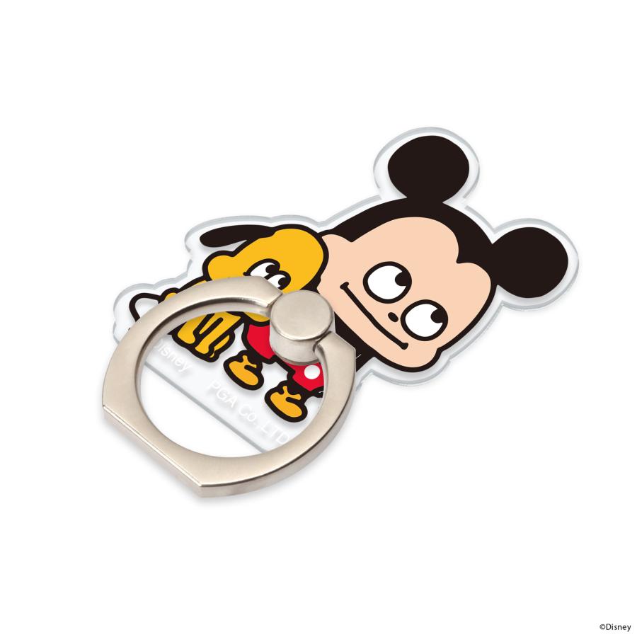 Disney（ディズニー） スマホ リングホルダー にしむらゆうじ画 クリア