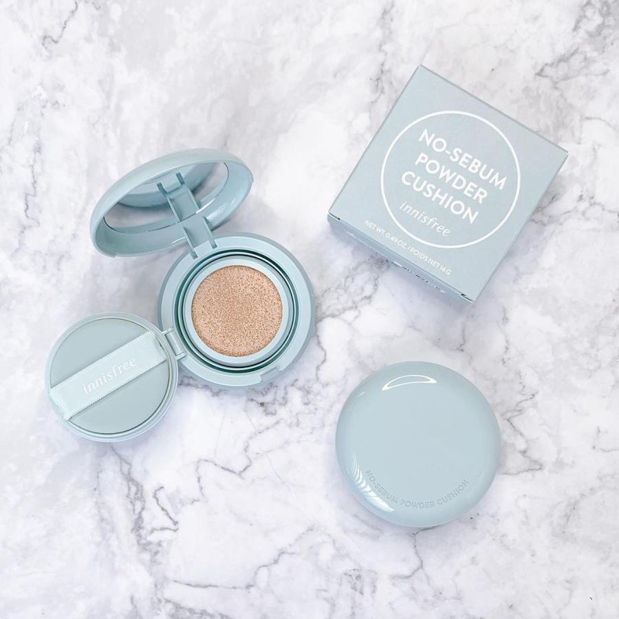innisfree イニスフリー NOSEBUM POWDER CUSHION ノーセバム パウダー クッション 14g ローズバニラ