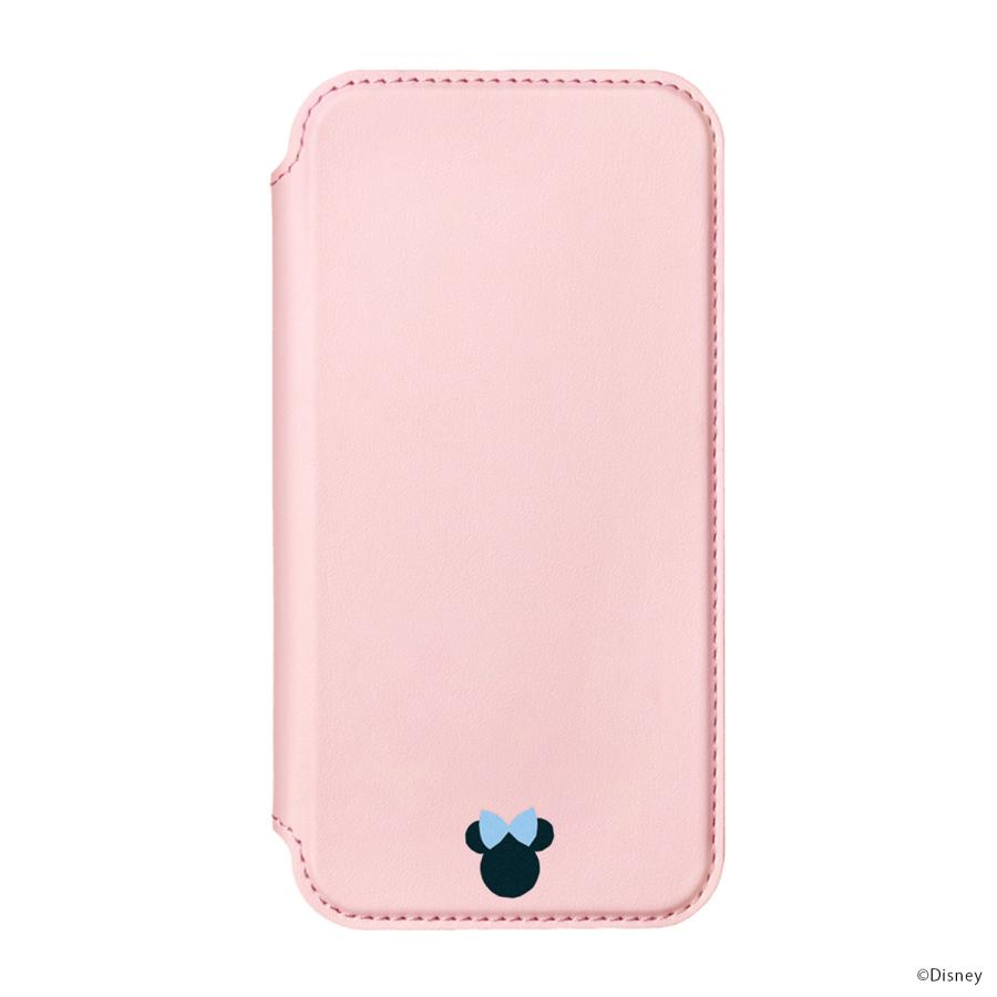 ミニーマウス ディズニー iPhone 13 用  ガラスフリップケース スマホ カバー 手帳型 アイフォン 6.1inch｜lucky-happy｜02